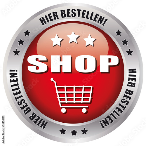 Vektor: Shop - hier bestellen! Shop - hier bestellen!