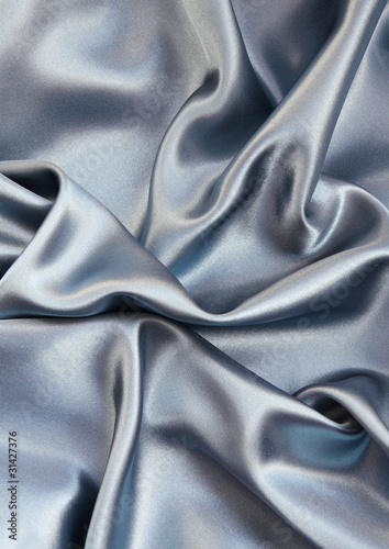 Foto: Smooth elegant blue silk can use as background Smooth elegant blue silk can use as background