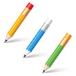 Pencils, vector eps version 8