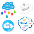 cloud tag icon