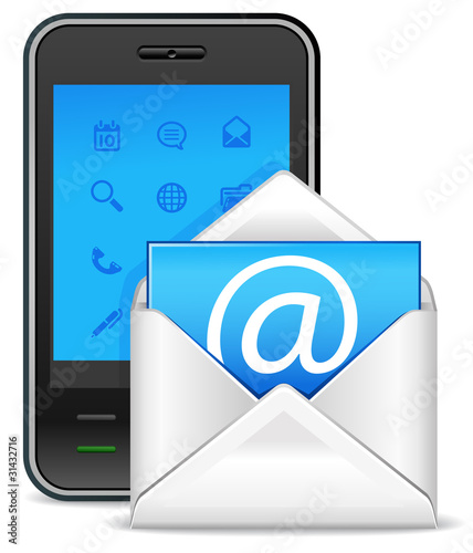 letter icon. Zoom Not Available: Vector images scale to any size. send a letter icon
