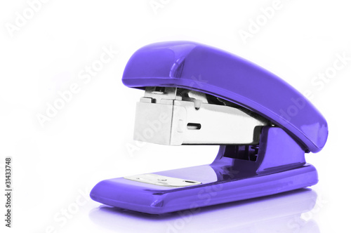Photo: Purple stapler Purple stapler