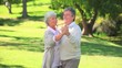 Video: Mature couple dancing outside Mature couple dancing outside