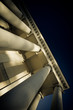 column on sunset