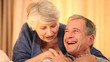 Senior couple sharing a joke