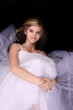 Young Woman in a White Gown Young Woman in a White Gown
