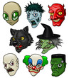 Halloween heads
