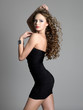 Elegance and beauty of young woman