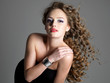 Glamour portrait of stylish woman