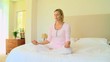 Woman doing yoga
