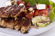 Gyros-Spieße mit griechischem Salat #4