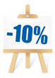 Chevalet -10%