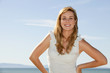 Woman beach