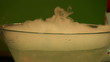 Dry ice in the water