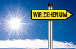 Wir ziehen um