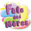 fête des mères fond blanc