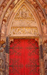 Portal of Cathédrale Notre-Dame de Strasbourg, France