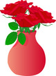 vase-rose