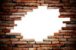 porous wall for background
