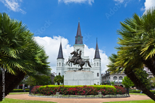 Photo: Saint Louis Cathedral and Jackson Square Saint Louis Cathedral and Jackson Square