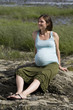 Jeune femme enceinte