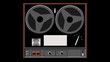 reel-to-reel tape recorder animated graphic
