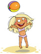 Vektor: Beach Volleyball Beach Volleyball