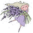 Vektor: Lavender Lavender