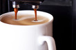 Kaffeemaschine in Betrieb 083 f