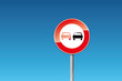 Verkehrszeichen 276 Überholverbot für Kraftfahrzeuge aller Art