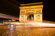 The Arc de Triomphe in Paris