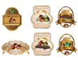 labels with nuts
