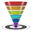 Entonnoir de conversion, Marketing convertion funnel Entonnoir de conversion, Marketing convertion funnel