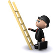 3d Banker climbs that ladder 3d Banker climbs that ladder