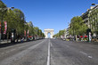 champs elysees et arc de triomphe