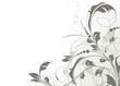 Floral abstract background.