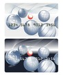bank card with petanque