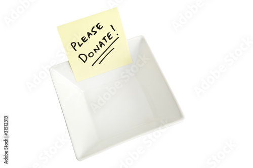 Photo: Please Donate Please Donate