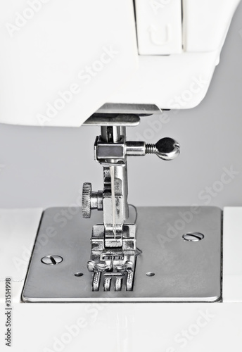 Photo: Detail of a sewing machine Detail of a sewing machine