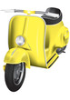 vespa gialla