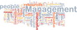 Management is bone background concept