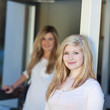 portrait mädchen in der schule