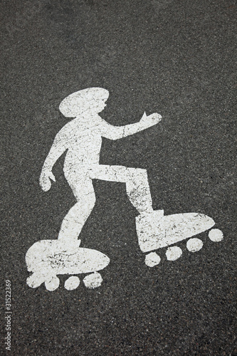 Photo: Piste pour Roller Skating Piste pour Roller Skating