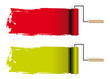 Rouleau_Peinture_Rouge_Vert
