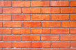 Orange Brick Wall Background