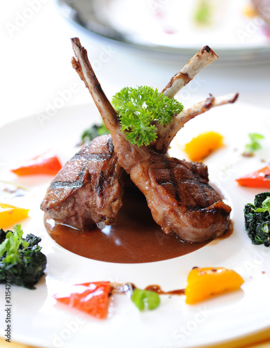 Photo: roast leg of lamb roast leg of lamb