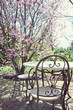 Salon de jardin en pierre