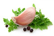 garlic with parsley