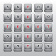 Sator square. Famous polindrome of sator
