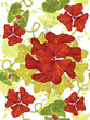 Seamless flower background